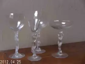 Service verres cristal