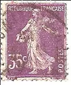 FRANCE OBLITERES. N°142 (1907-18)