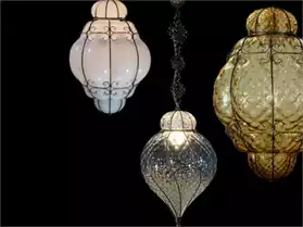 Fabrication artisanale Lanternes MURANO