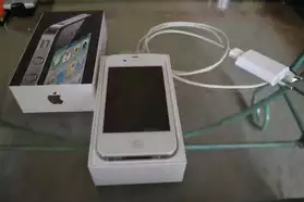 iPhone 4 blanc 16 go bloqué orange