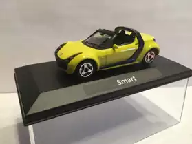 Smart jaune miniature 1/43