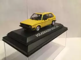 Volkswagen Golf JGL jaune miniat. 1/43