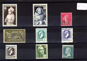 Lot de timbres neufs de France FR3111