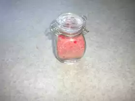 Petit pot de sable rose