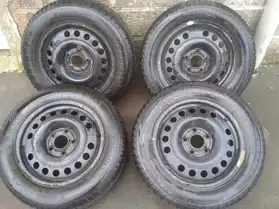 roues completes pneus neige opel astra