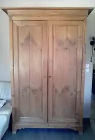 armoire merisier