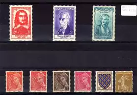 Lot de timbres neufs de France FR3103