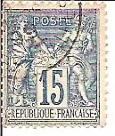 FRANCE OBLITERES. N°090 (1877-97)