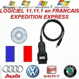 Vagcom Vag com 11.11 cable VCDS francais