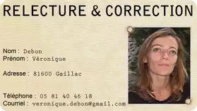 Courrier, corrections