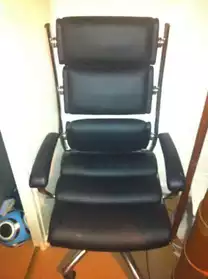 Magnifique fauteuil de bureau noir