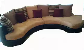 Canapé "Sénégal" + 1 fauteuil