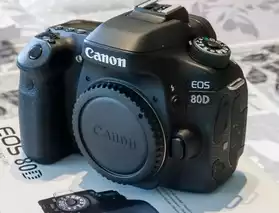 Boitier Canon reflex EOS 80D Quasi Neuf