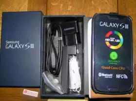 Samsung Galaxy S3 DEBLOQUE NEUF 32GO NOI