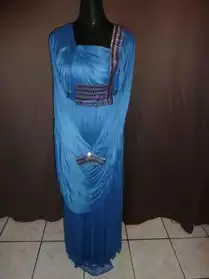 robe bleu roi de soiree