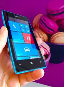 Nokia lumia 520 bleu