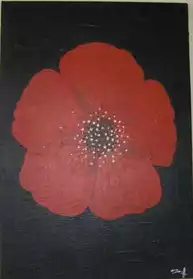 Peinture "Fleur"