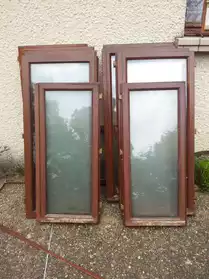 lot de fenêtres double vitrage
