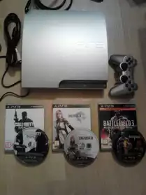 PlayStation 3 avec 3 jeux