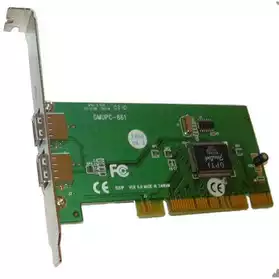 Carte PCI 2 ports USB