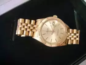 Vente de ma montre rolex en or