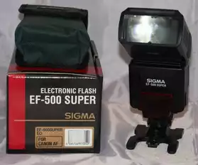 Flash Sigma EF-500 super