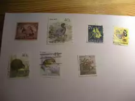 timbres de NOUVELLE ZELANDE
