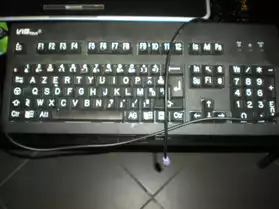 clavier pour mal voyant