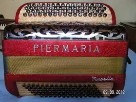 accordeon Piermaria P318 musette refait