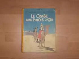 BD tintin "Le crabe aux pinces d'or"