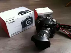 Canon Eos 50D + grip batterie + objectif