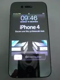 Iphone 4 débloquer tout opérateur