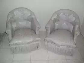 fauteuils crapauds