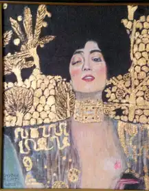 D'après Gustav Klimt. "Judith I".