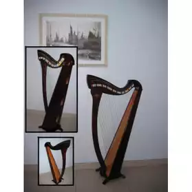 Harpe celtique 34 corde camac