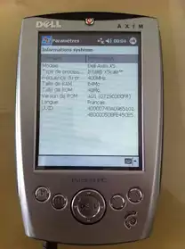 PDA Axim X5 DELL