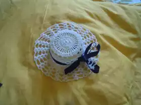 petit chapeau pour décoration mariage ou