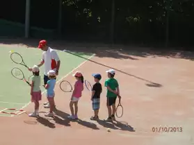 Leçons de tennis