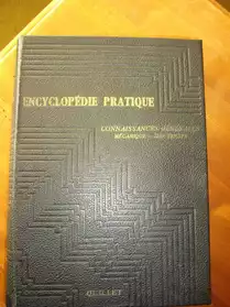2 Encyclopédies Techniques Quillet 1960