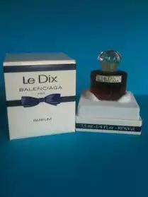 Miniature parfum « Le Dix » Balenciaga