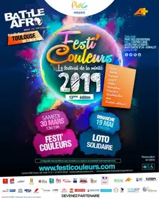 Invitation au Festi'Couleurs - Toulouse