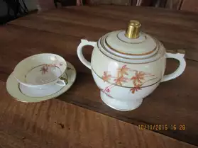 années 30 TBE service café porcelaine