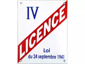LICENCE 4 A LOUER