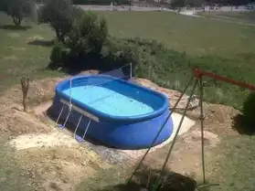 piscine autoportante ovale