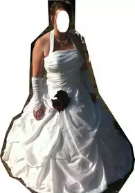 robe de mariée + jupon