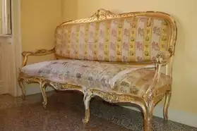 Canapè Italienne epoque '700 avec dorure