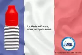 Pack e-cig Fr + 5 Liquides 100% Français