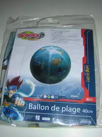 Ballon de plage 40cm BEYBLADE NEUF