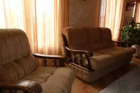 canapé convertible et 2 fauteuils