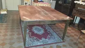 grande table ancienne en bois